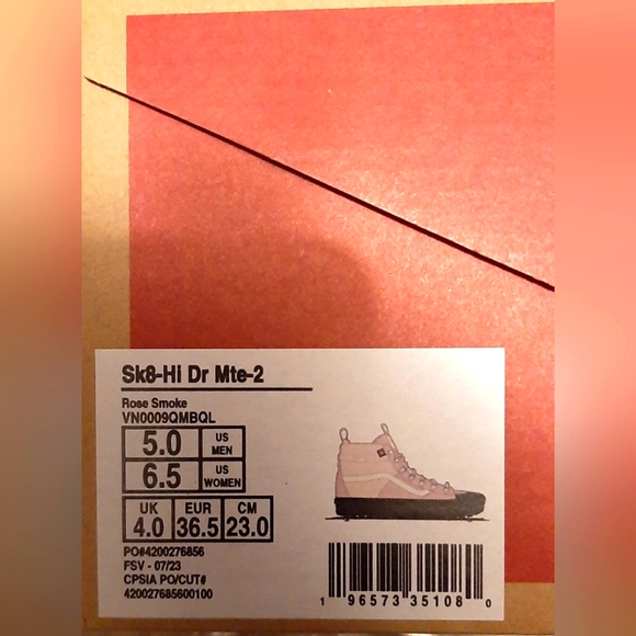 Vans Sk8-Hi Dr Mte-2 *NWT* - Picture 10 of 12